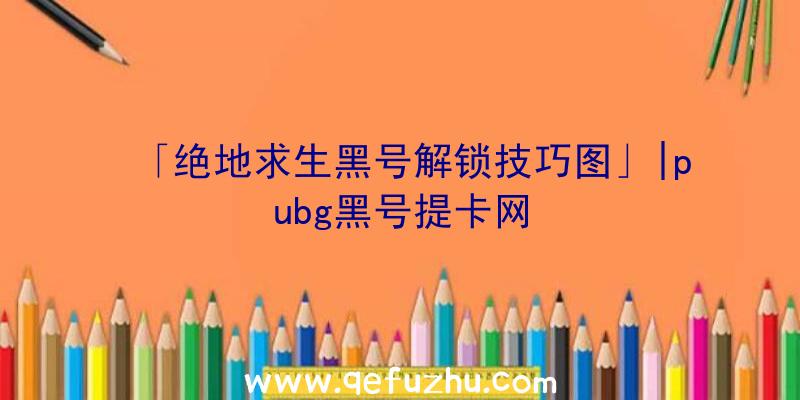 「绝地求生黑号解锁技巧图」|pubg黑号提卡网